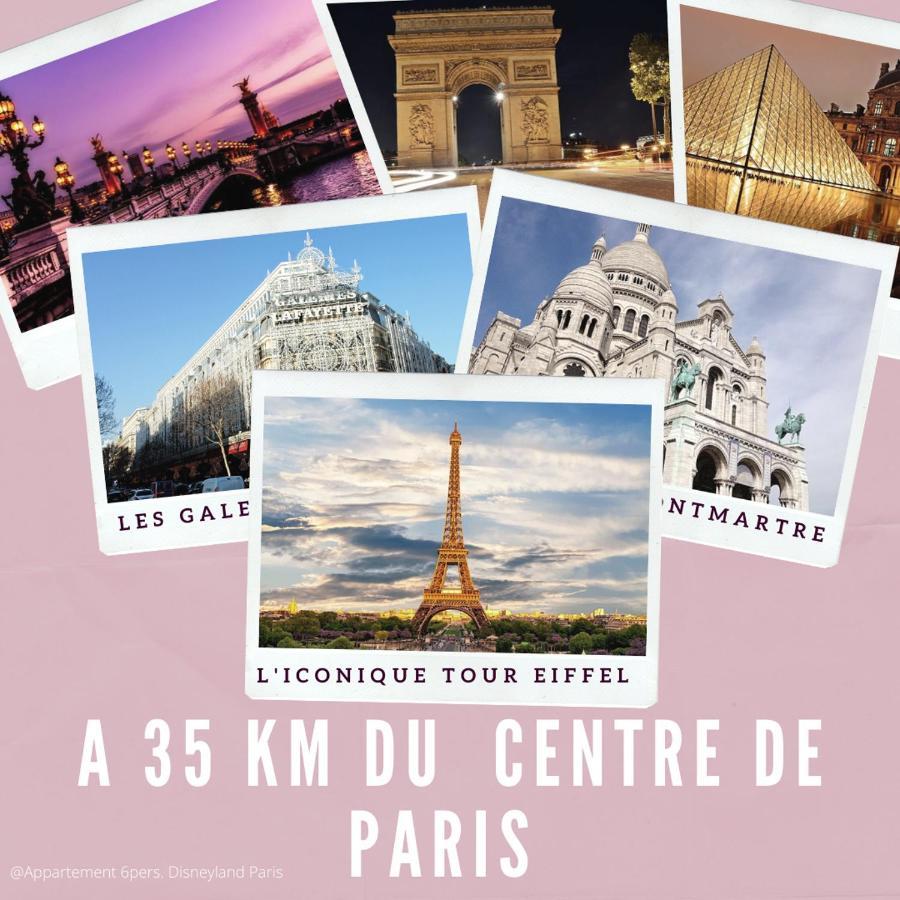 Appartement 7 Pers A Disneyland Paris 쉐시 외부 사진